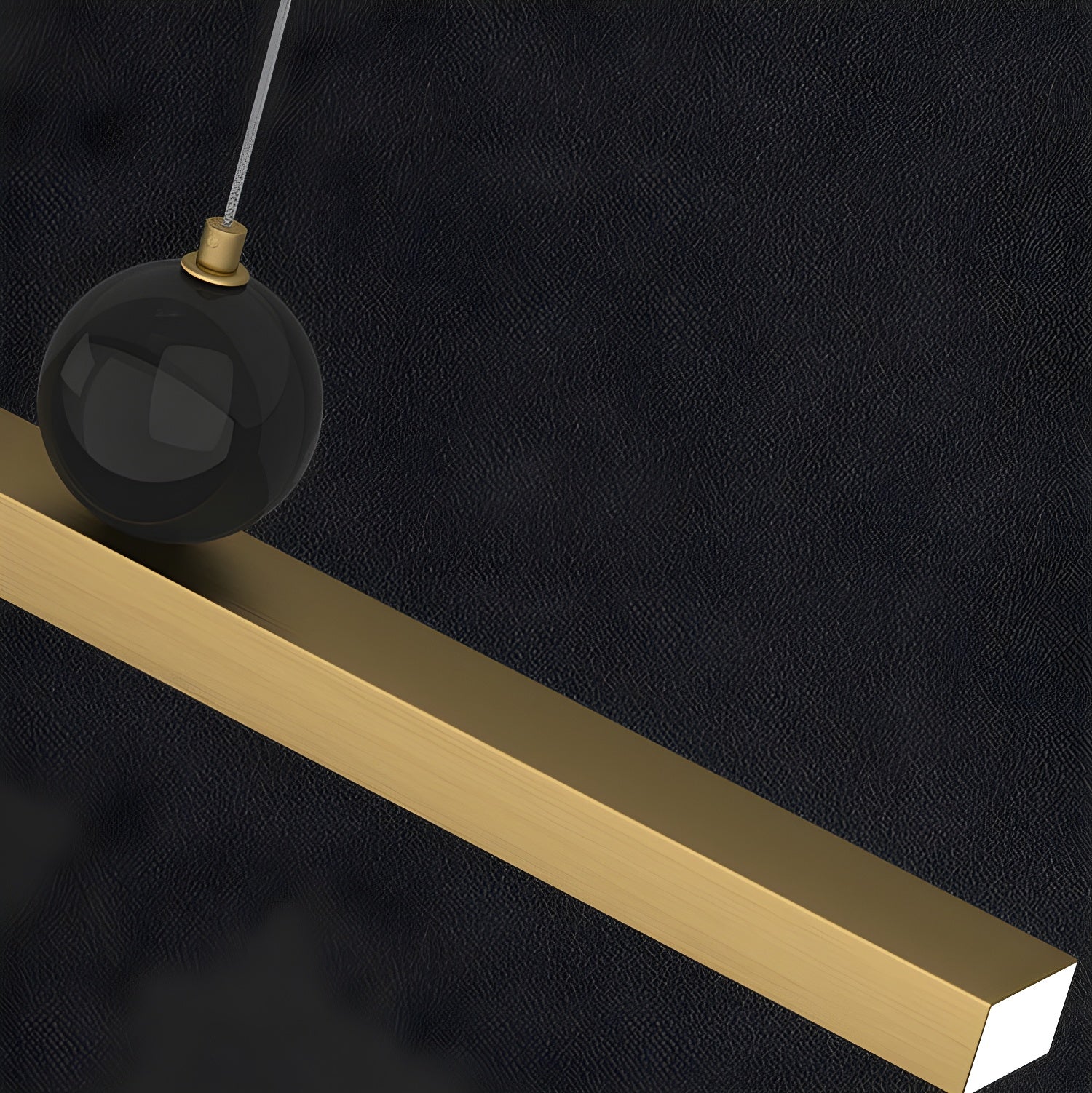 Modern Island Pendant Light with Metal Shade and Adjustable Hanging Length