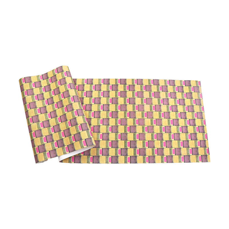 Nordic Geometries Wallpaper Roll for Bathroom Decoration Lines Wall Art, 57.1 sq ft. Clearhalo 'Wall Decor' 'Wallpaper' 992350