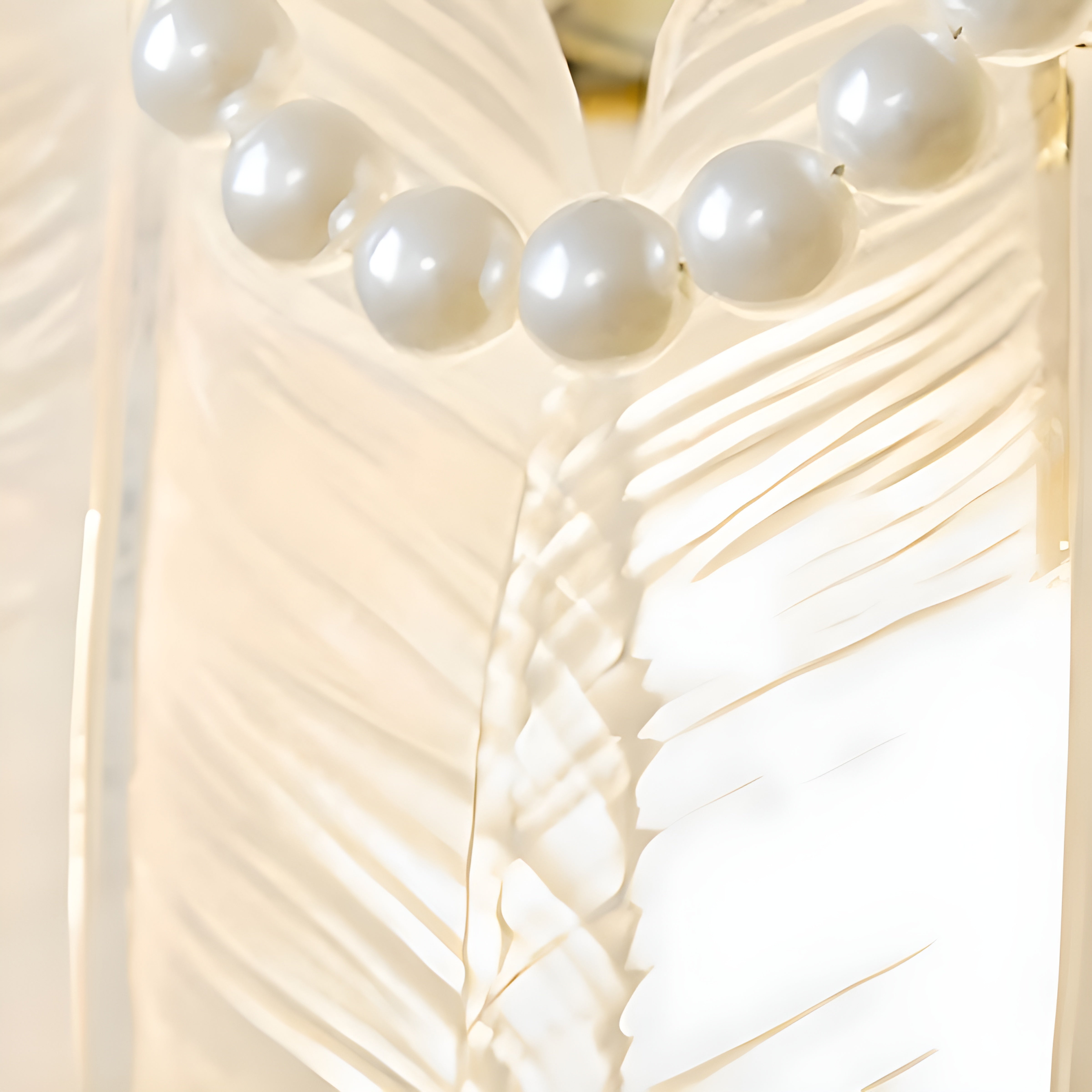 Modern Geometric 1-Light Gold Semi-Flush Ceiling Light with Frosted Glass Shade